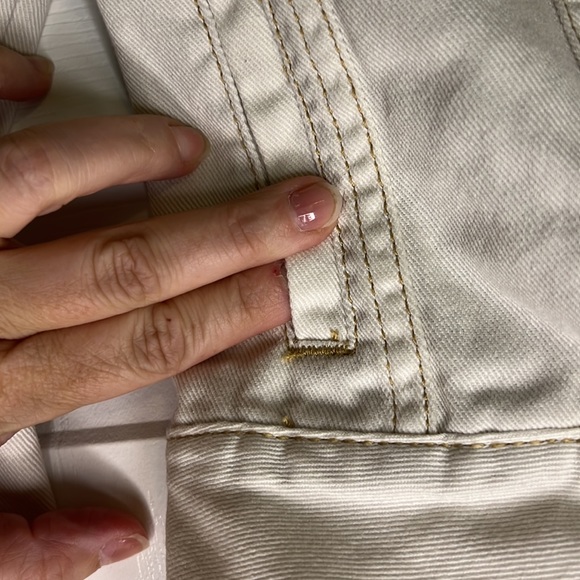 Free People Off-White Denim Jacket, XS - Picture 3 of 10